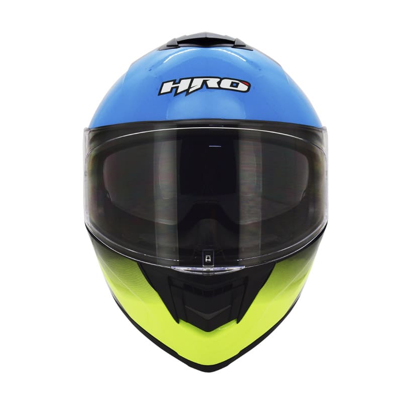 CASCO HRO HRO-518DV ROSTOV NEGRO NARANJA NEON