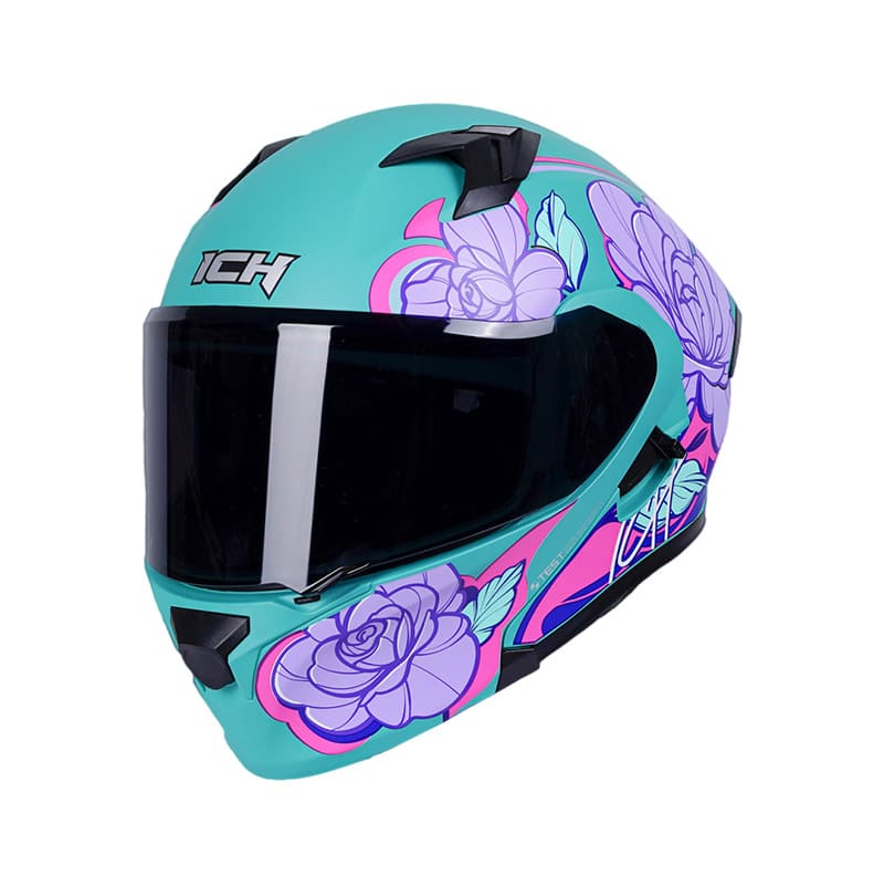 CASCO ICH ICH-3120DV FLOWRISH MENTA LILA VISOR HUMO