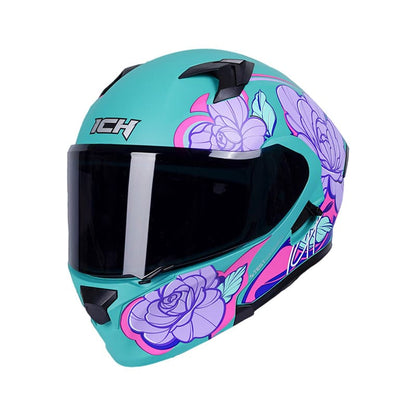CASCO ICH ICH-3120DV FLOWRISH MENTA LILA VISOR HUMO