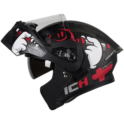 CASCO ICH ICH-3120DV TAGGER MATE NEGRO ROJO