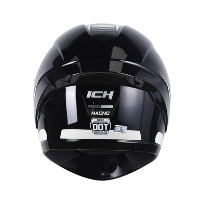 CASCO ICH-501SP MAGNO NEGRO GRIS VISOR HUMO