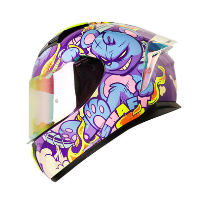 CASCO SHAFT SH-582SP EVO ANGRY MORADO MORADO CLARO IRIDIUM