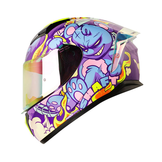 CASCO SHAFT SH-582SP EVO ANGRY MORADO MORADO CLARO IRIDIUM