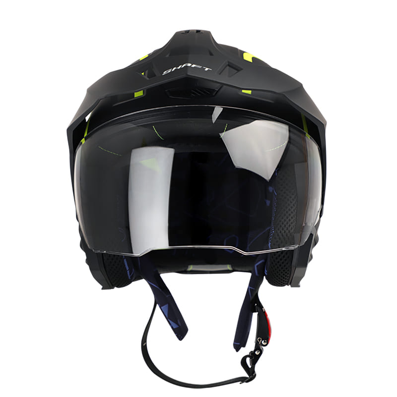 CASCO SHAFT SH-227 LOCK MATE NEGRO AMARILLO NEON