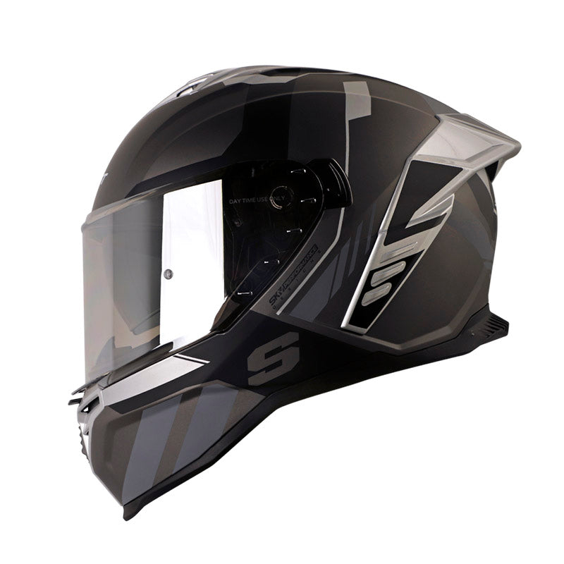 CASCO SHAFT SH-598GTR EMAN MATE NEGRO7 NEGRO VISOR IRIDIUM