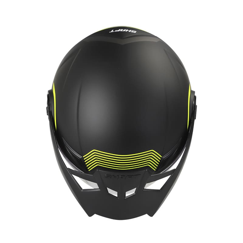 CASCO SHAFT SH-211 TONKA MATE NEGRO AMARILLO NEON