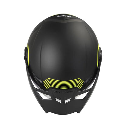 CASCO SHAFT SH-211 TONKA MATE NEGRO AMARILLO NEON