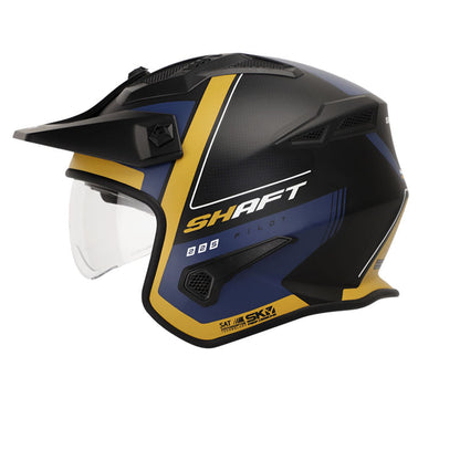 CASCO SHAFT SH-225 BOOM MATE NEGRO DORADO
