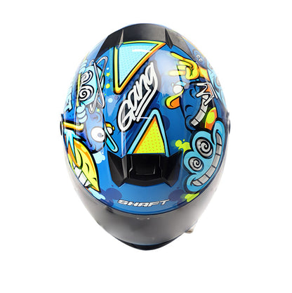 CASCO SHAFT SH-502 GANG AZUL AZUL