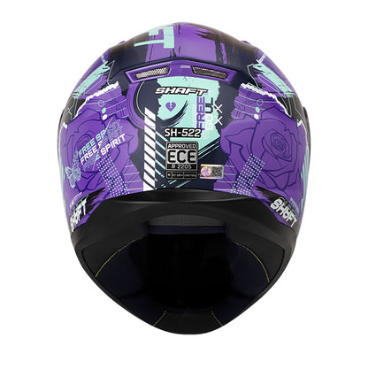 CASCO SHAFT SH-522 FREE SOUL MATE AZUL NAVY MORADO