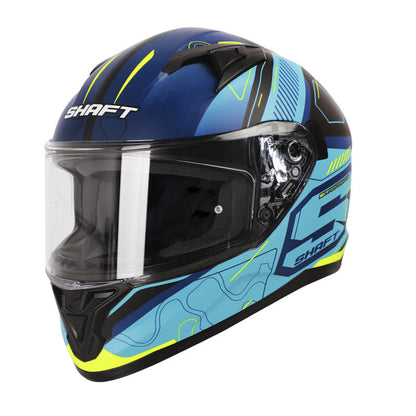 CASCO SHAFT SH-522 HOPPER MATE NEGRO AZUL
