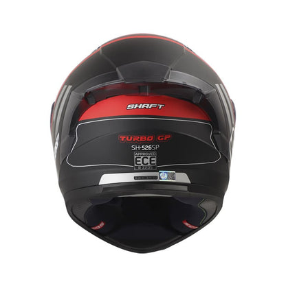 CASCO SHAFT SH-526SP TURBO MATE NEGRO ROJO