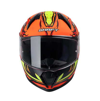CASCO SHAFT SH-560 PORKY MATE NARANJA NEON GRIS