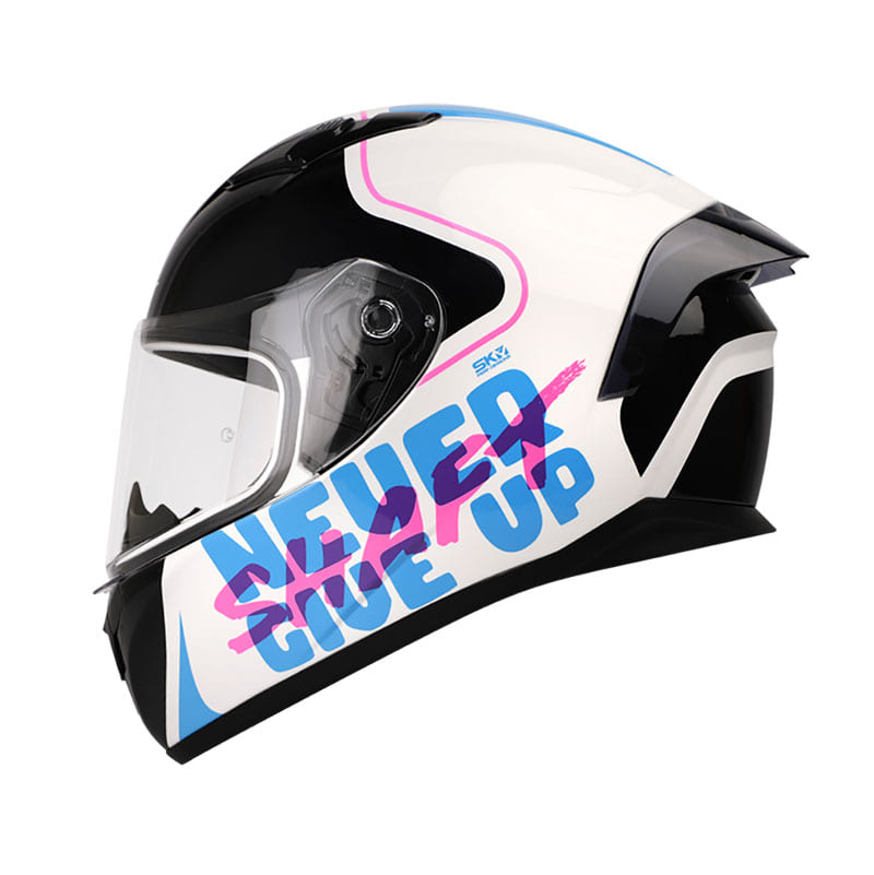 CASCO SHAFT SH-582SP SAVE BLANCO AZUL