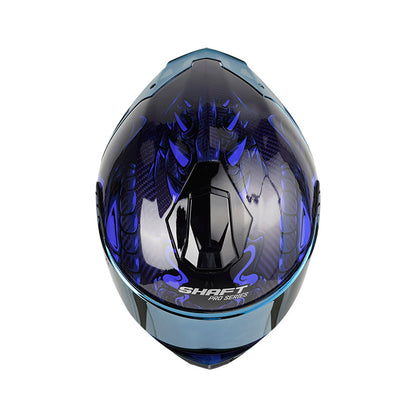 CASCO SHAFT SH-620C EVO LIZZARD AZUL VISOR REVO