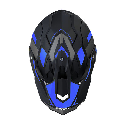 CASCO SHAFT SH-MX370DV PRO NAS MATE NEGRO AZUL