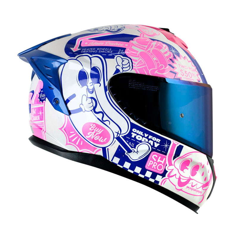 CASCO SHAFT SH-610DV PRO FAST FOOD BLANCO PERLA FUCSIA
