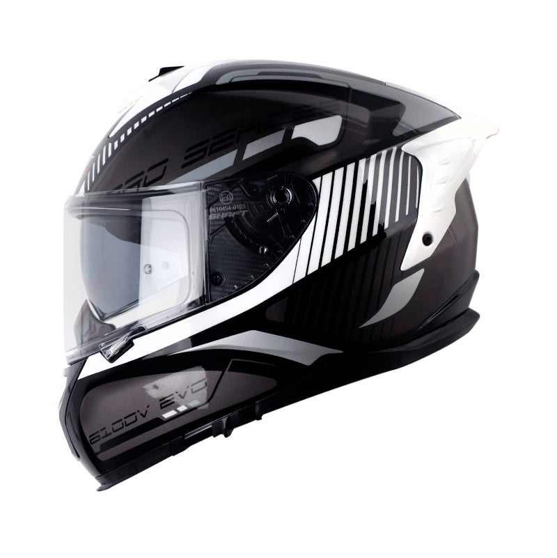 CASCO SHAFT SH-610EVO PROGREX NEGRO BLANCO