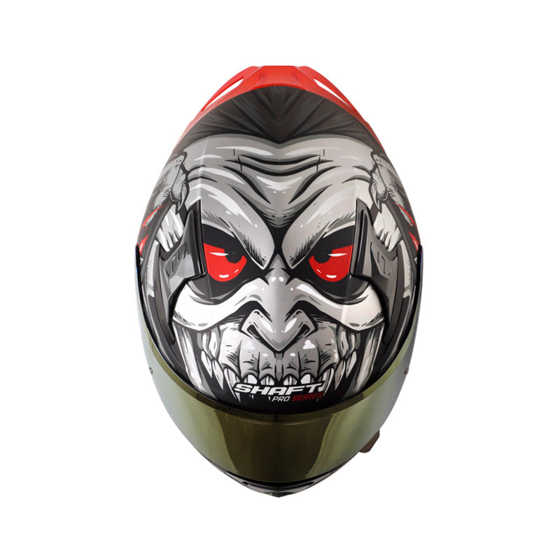 CASCO SHAFT SH-612DV PRO DRACULA MATE NEGRO GRIS IRIDIUM