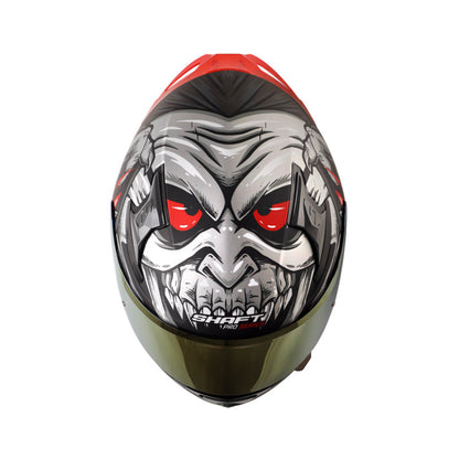 CASCO SHAFT SH-612DV PRO DRACULA MATE NEGRO GRIS IRIDIUM