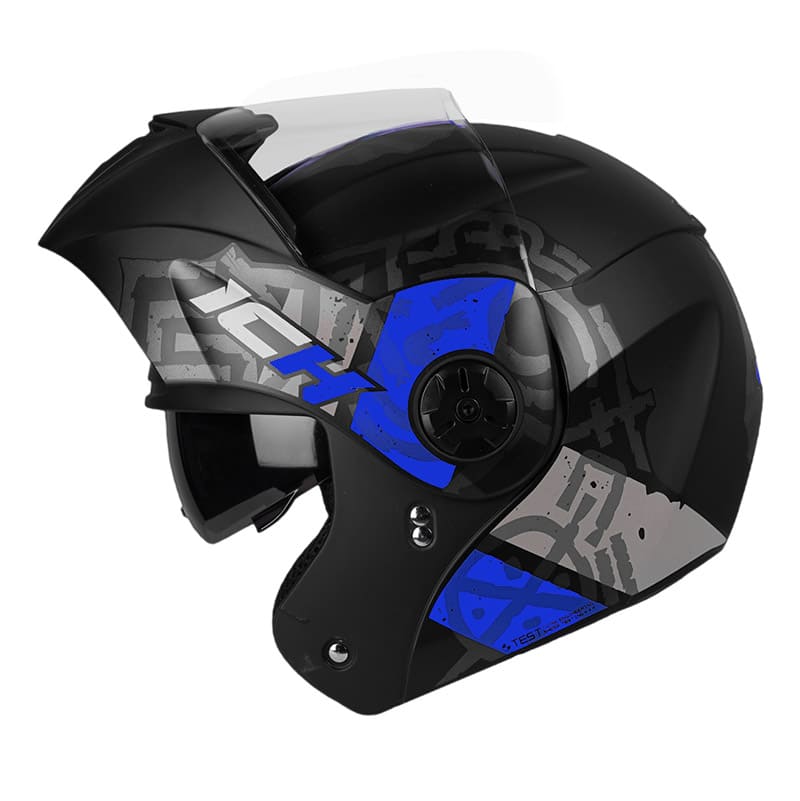 CASCO ICH ICH-3110DV RUNAS MATE NEGRO AZUL