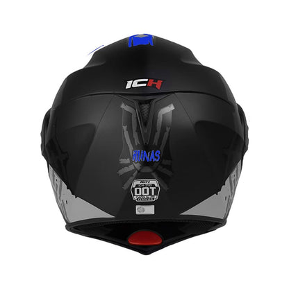 CASCO ICH ICH-3110DV RUNAS MATE NEGRO AZUL