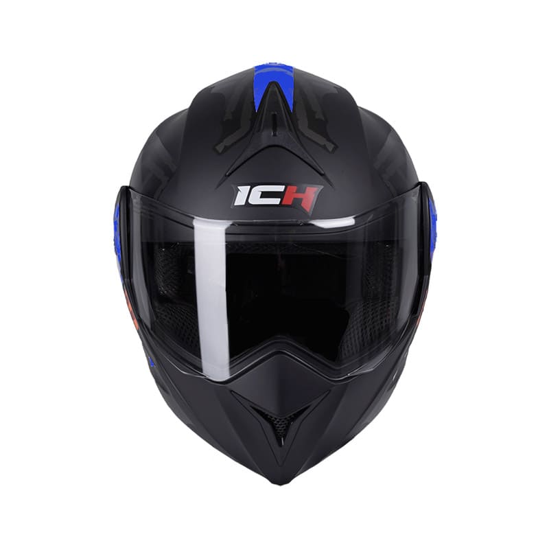 CASCO ICH ICH-3110DV RUNAS MATE NEGRO AZUL