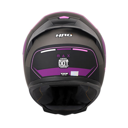 CASCO HRO HRO-511 MAX MATE NEGRO MORADO