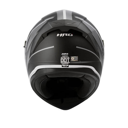 CASCO HRO HRO-518DV ZORA MATE NEGRO GRIS