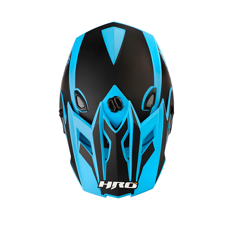 CASCO HRO HRO-MX03 SHOOTER MATE AZUL NEGRO