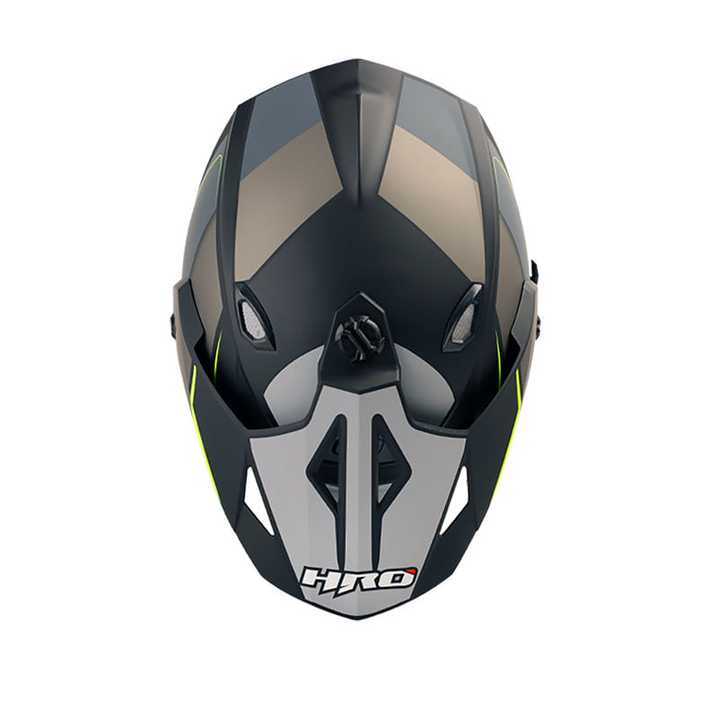 CASCO HRO HRO-MX330DV EVERLAST MATE NEGRO GRIS