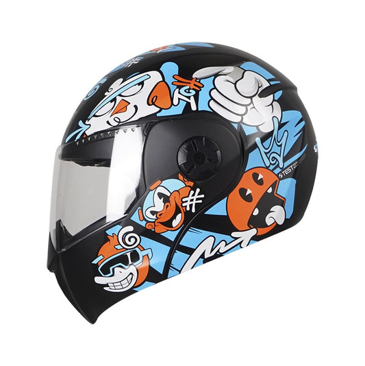 CASCO ICH ICH-3110S TOLSTOY MATE NEGRO AZUL