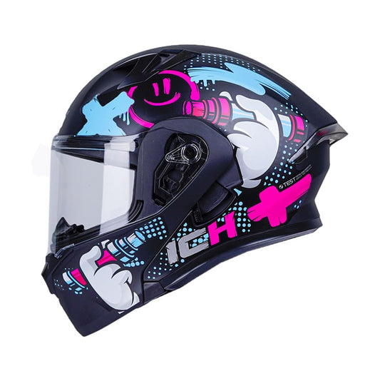 CASCO ICH ICH-3120DV TAGGER MATE NEGRO FUCSIA NEON