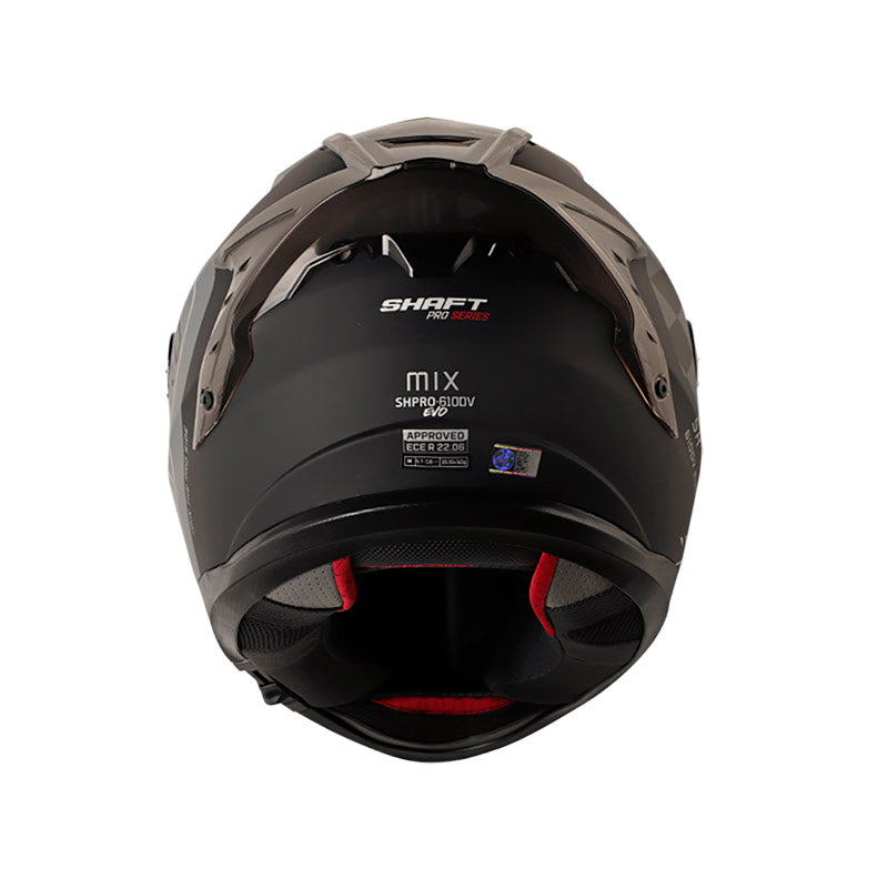 CASCO SHAFT SH-610EVO MIX GRIS PLATA VISOR IRIDIUM PLATA