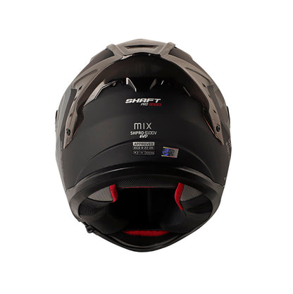 CASCO SHAFT SH-610EVO MIX GRIS PLATA VISOR IRIDIUM PLATA