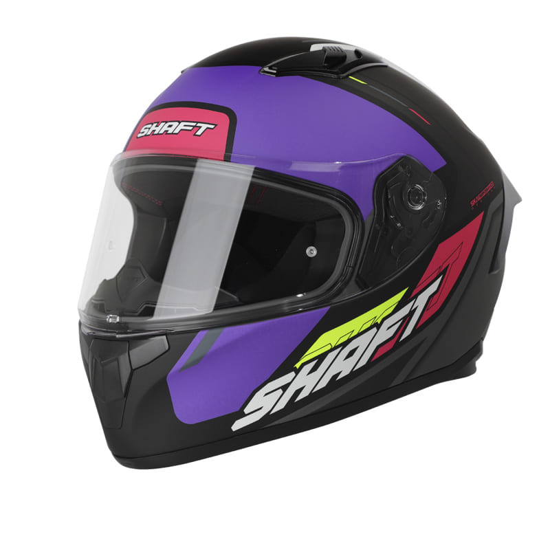 CASCO SHAFT SH-582SP ALFA MATE NEGRO MORADO NEON