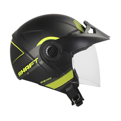 CASCO SHAFT SH-211 TONKA MATE NEGRO AMARILLO NEON