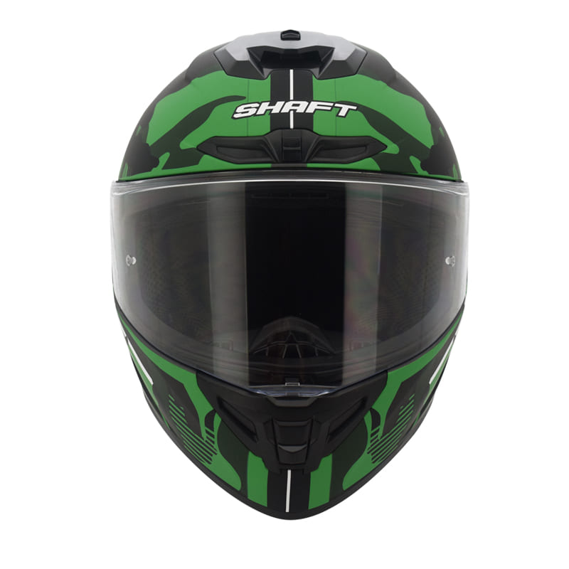 CASCO SHAFT SH-542GT THRILLA MATE NEGRO VERDE MILITAR