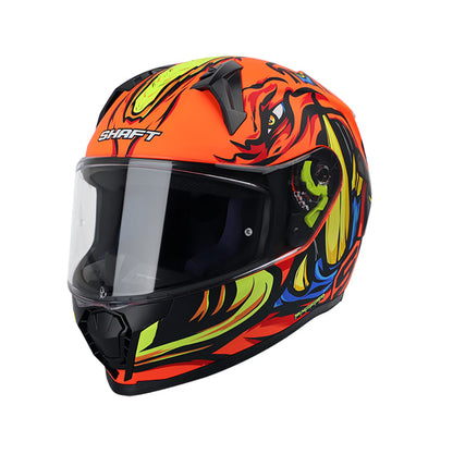 CASCO SHAFT SH-560 PORKY MATE NARANJA NEON GRIS