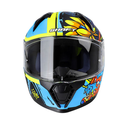 CASCO SHAFT SH-560 TIANLONG MATE AZUL AMARILLO NEON
