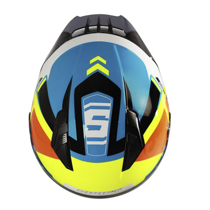 CASCO SHAFT SH-582SP WINKATZ AZUL AMARILLO NEON
