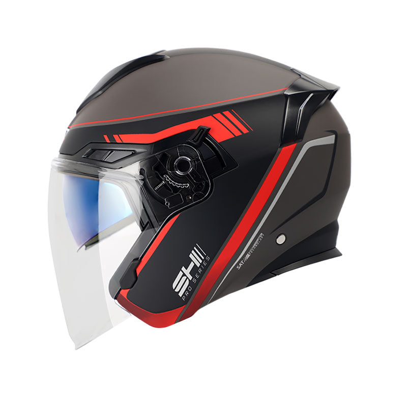 CASCO SHAFT SH-235DV PRO DRINK MATE NEGRO ROJO