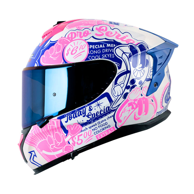 CASCO SHAFT SH-610DV PRO FAST FOOD BLANCO PERLA FUCSIA