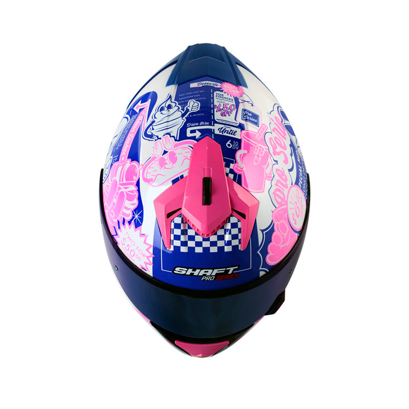 CASCO SHAFT SH-610DV PRO FAST FOOD BLANCO PERLA FUCSIA