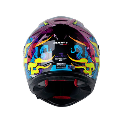 CASCO SHAFT SH-610EVO THE REPTULEX NEGRO MORADO