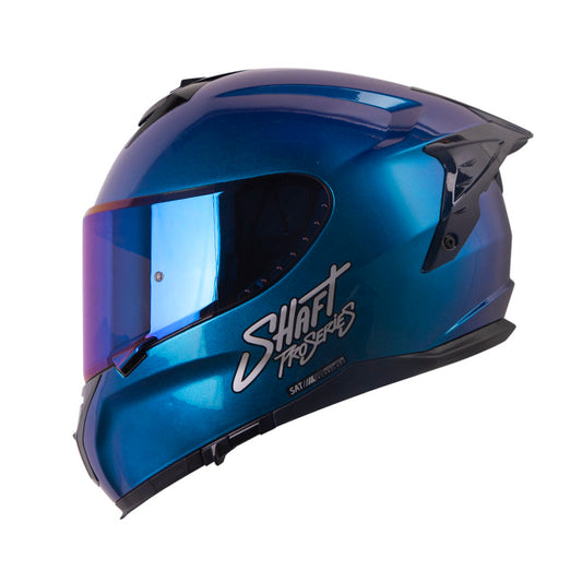 CASCO SHAFT SH-610DV PRO SOLID CAMALEON PLATA VISOR IRIDIUM