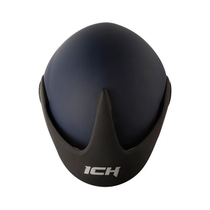 CASCO ICH ICH-205 SOLID AZUL PLATA VISOR IRIDIUM PLATA