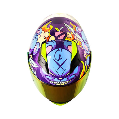 CASCO SHAFT SH-582SP EVO ANGRY MORADO MORADO CLARO IRIDIUM