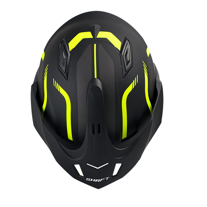 CASCO SHAFT SH-227 LOCK MATE NEGRO AMARILLO NEON