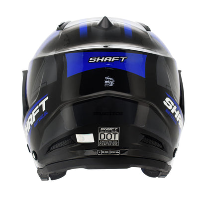 CASCO SHAFT SH-227 PRACTICE NEGRO AZUL